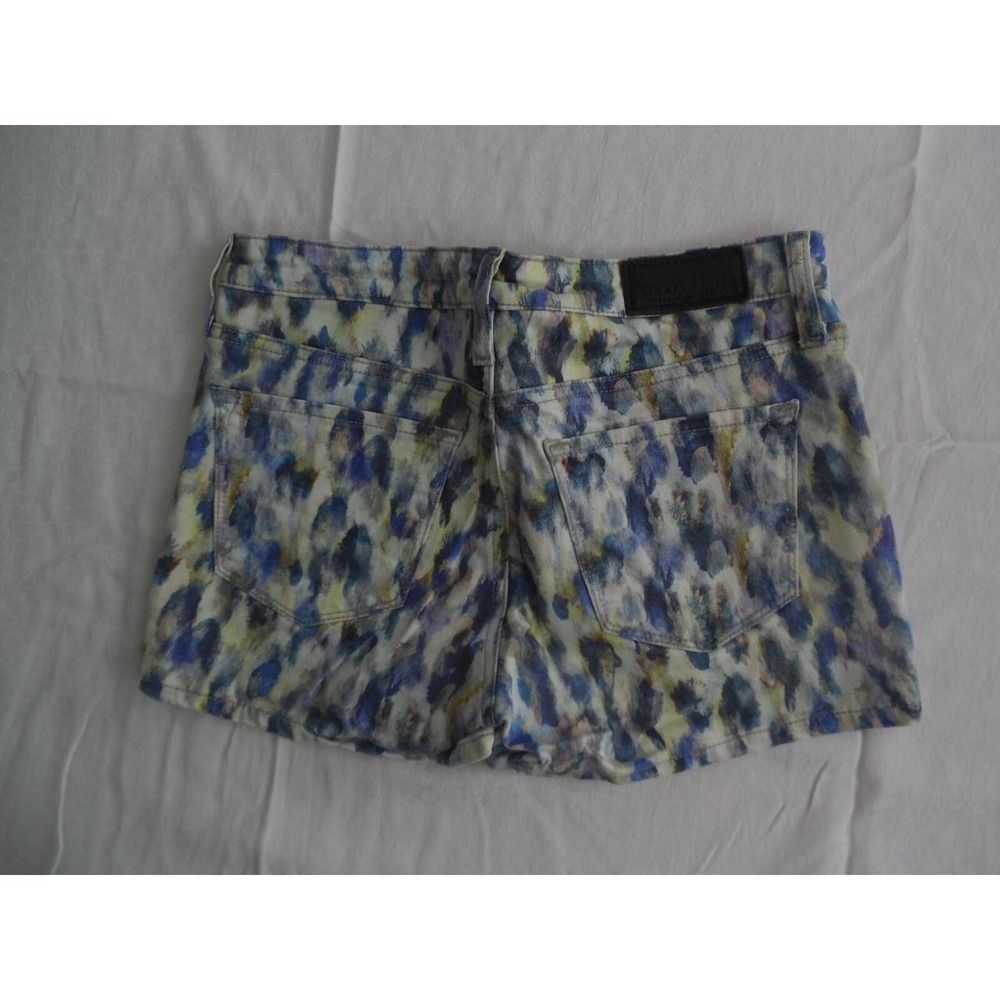 Big Star Shorts Womens 26 4 Multicolor Spotted Printed Denim Low Rise Festival - Picture 8 of 8